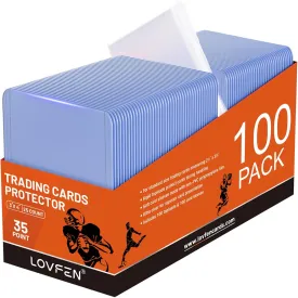 200 Top Loads for Trading Cards  Hard Plastic Holders & Penny Sleeves, 3" x 4" Acid-Free Protectors for Sports and Collectible Cards  Durable, Clear Storage & Display Sleeves