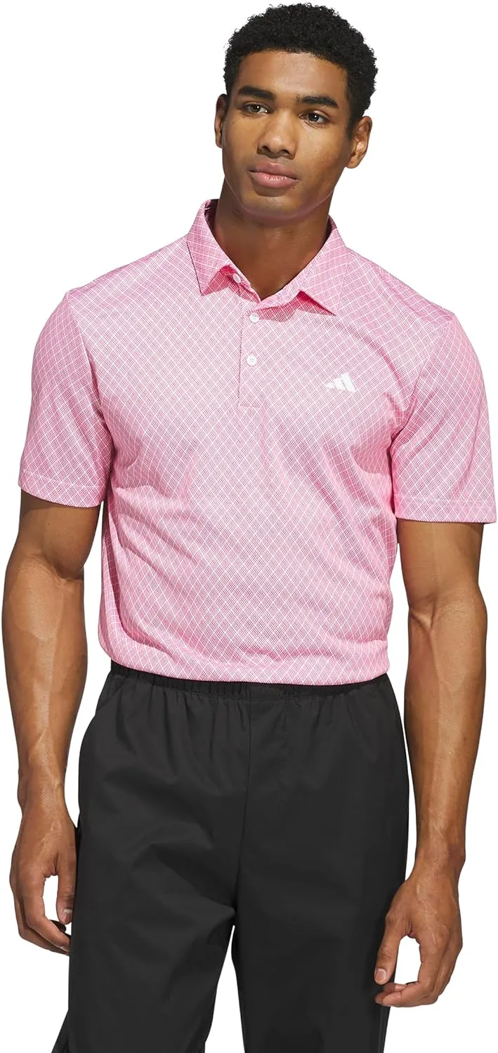 adidas Men's Allover Print Polo Shirt