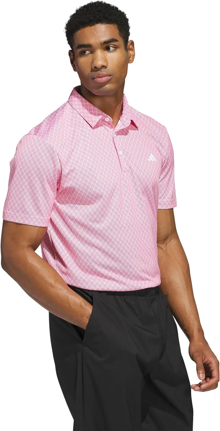adidas Men's Allover Print Polo Shirt