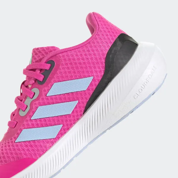 ADIDAS RUNFALCON 3 LACE SHOES - FUCHSIA PINK