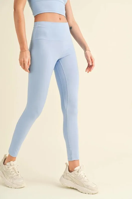 Aligned Performance High-Rise Leggings Blue