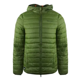 Aquascutum London Logo Army Green Active Hoodie Jacket