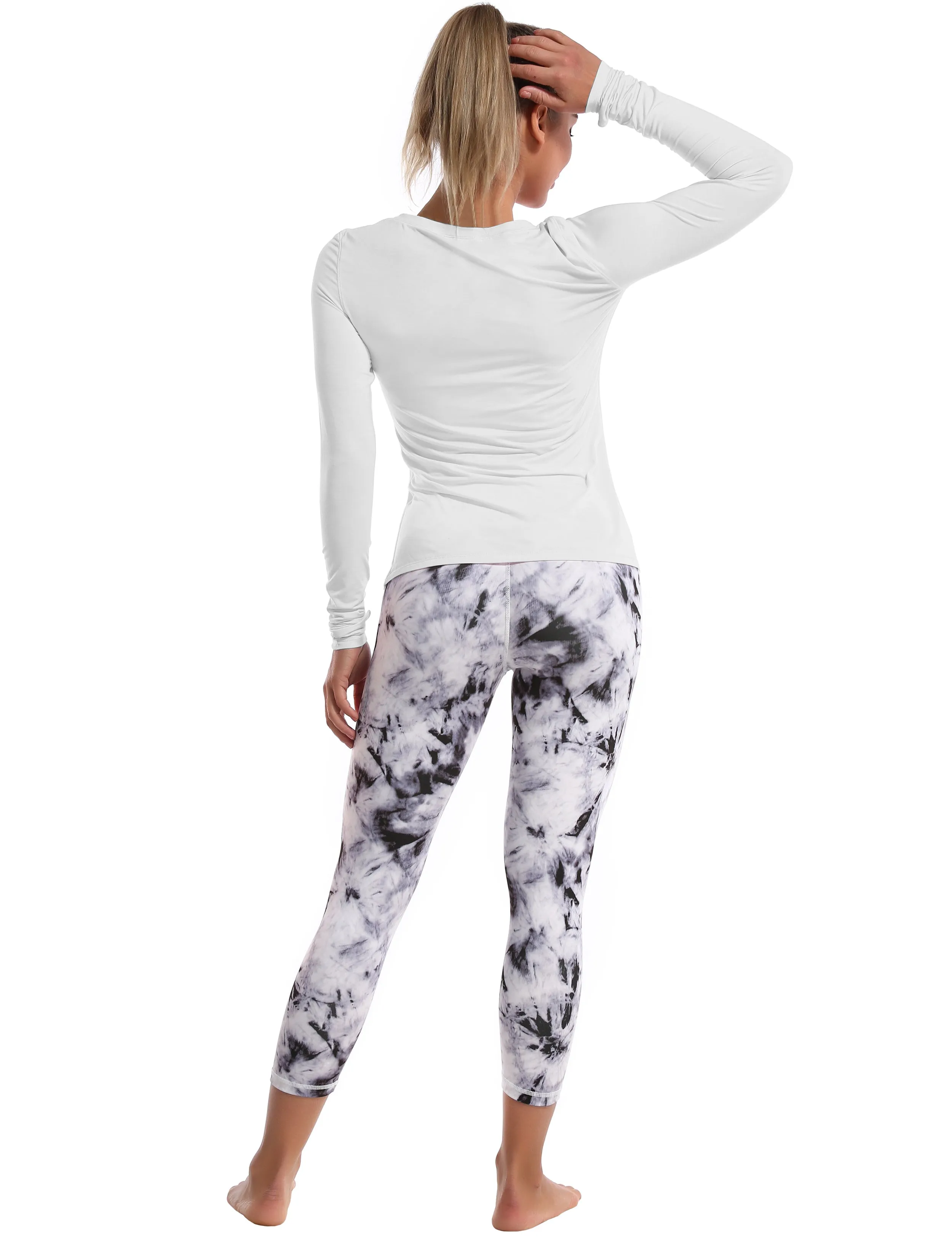 Athlete Long Sleeve Tops lightgray_Gym