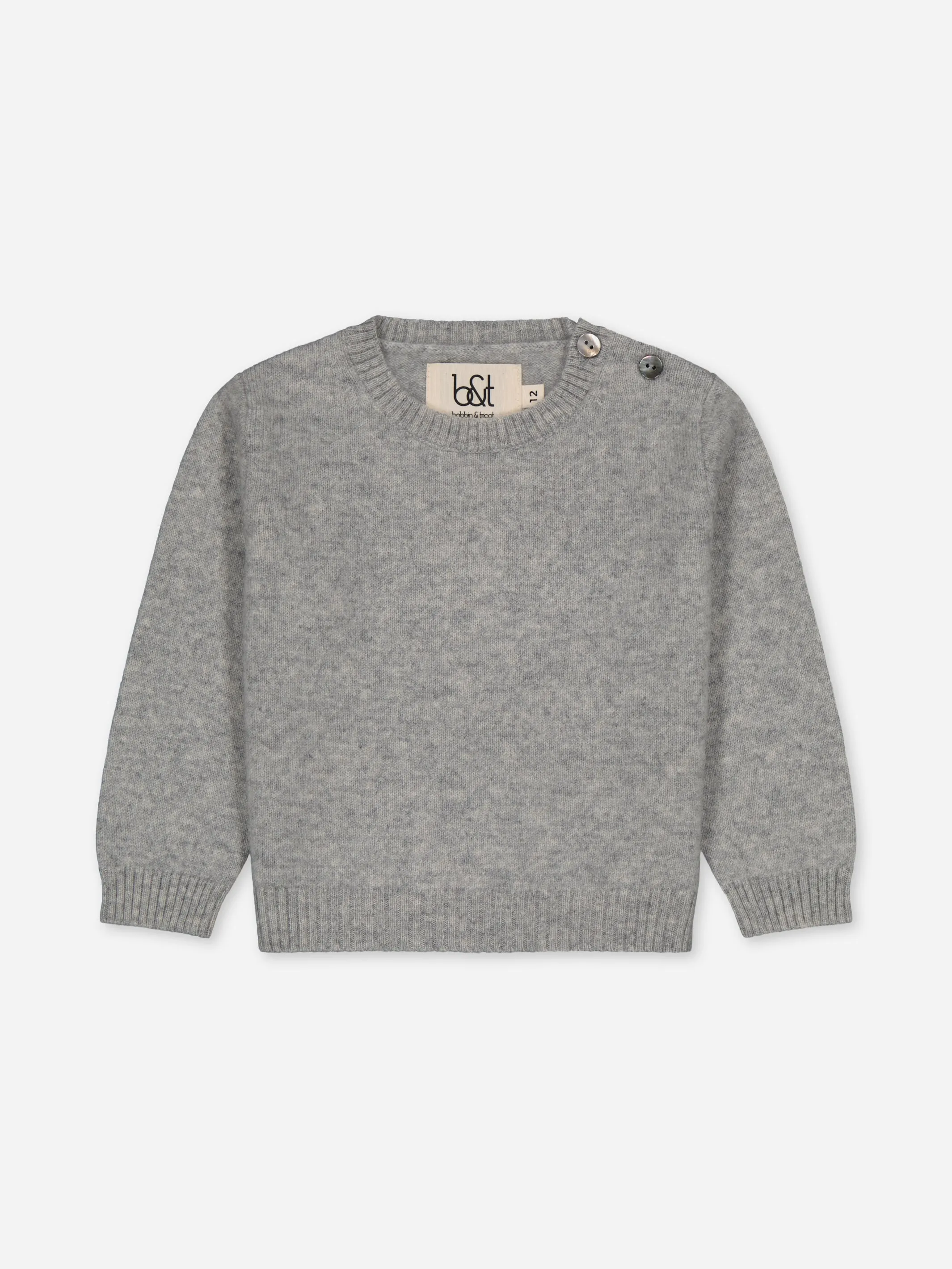 BABY SWEATER GREY