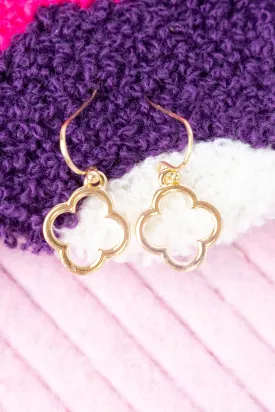 Caledonia Goldtone Earrings