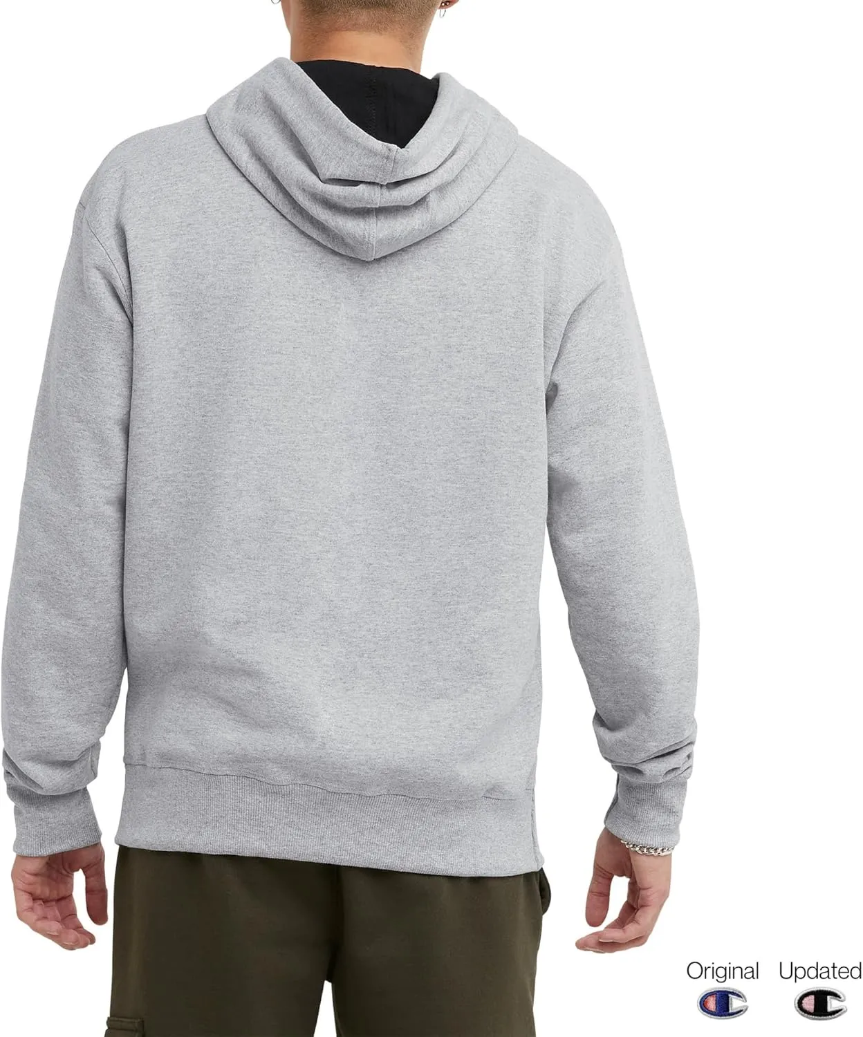 Champion, Powerblend, Fleece Comfortable Hoodie, Sweatshirt for Men (Reg. Or Big & Tall)