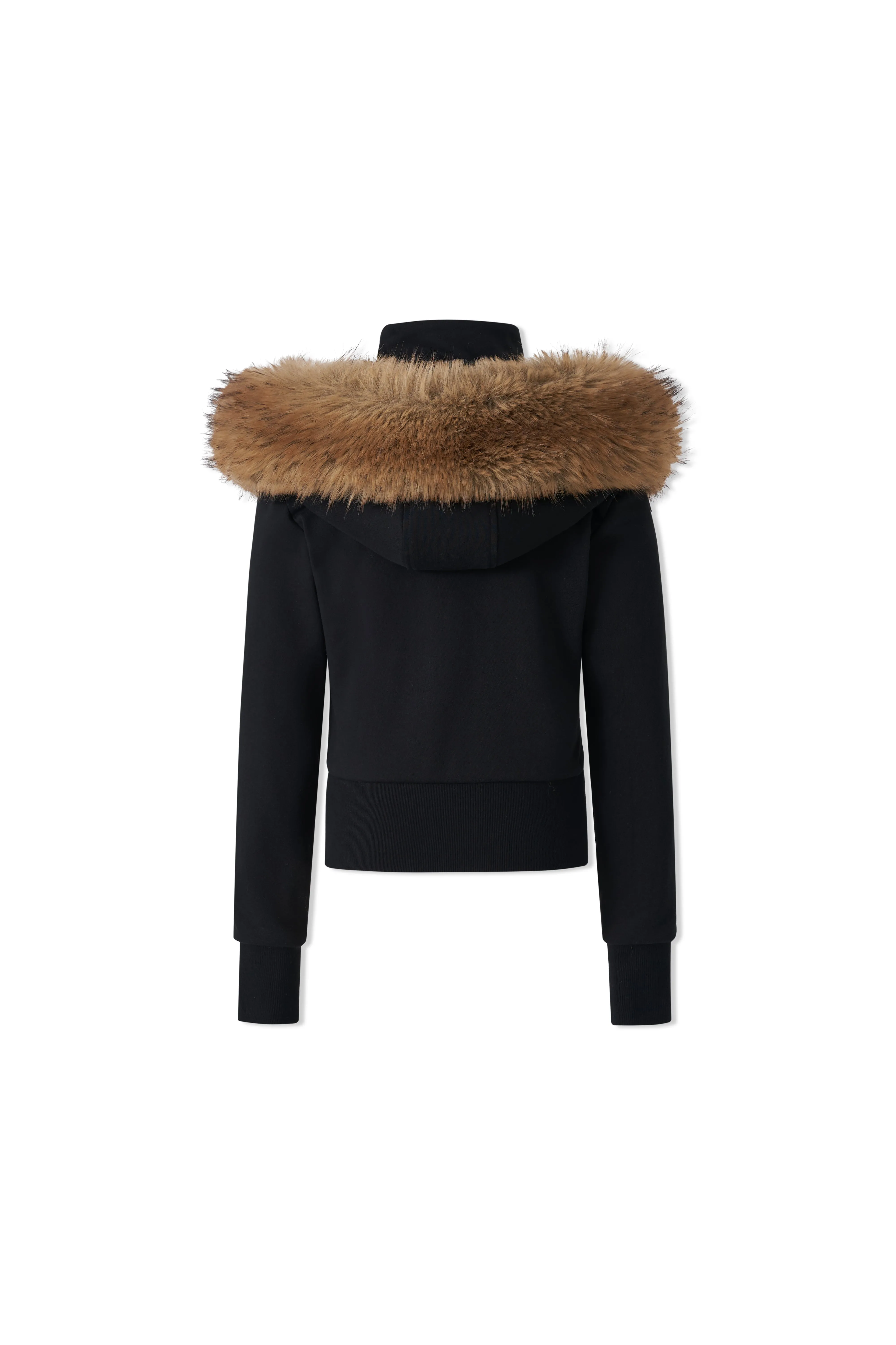 City Walk Thickened Black Hoodie