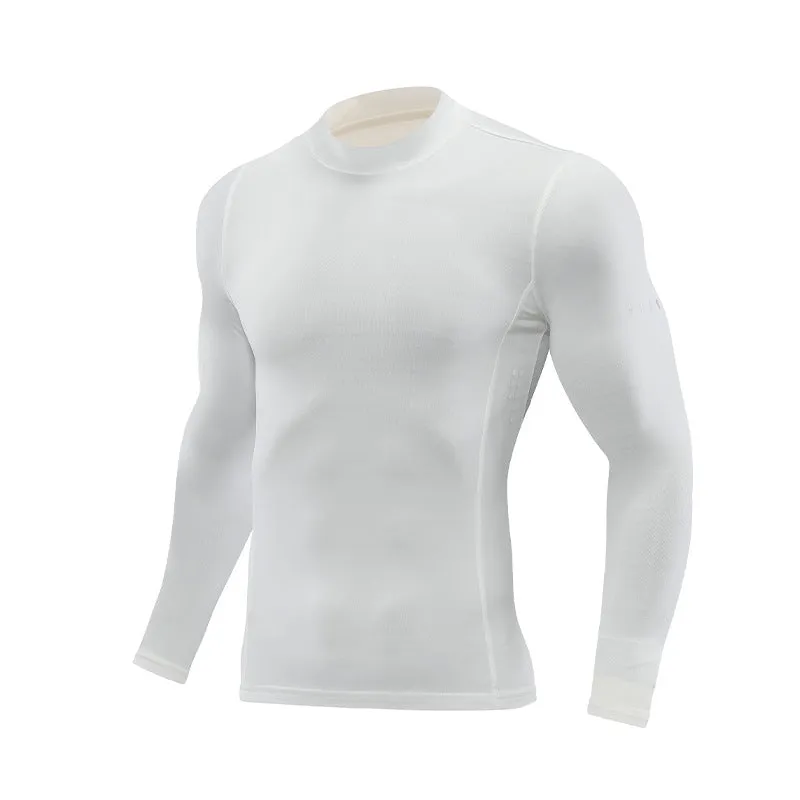 Compression Shirts Men's Fitness Workout Long Sleeve T-shirt