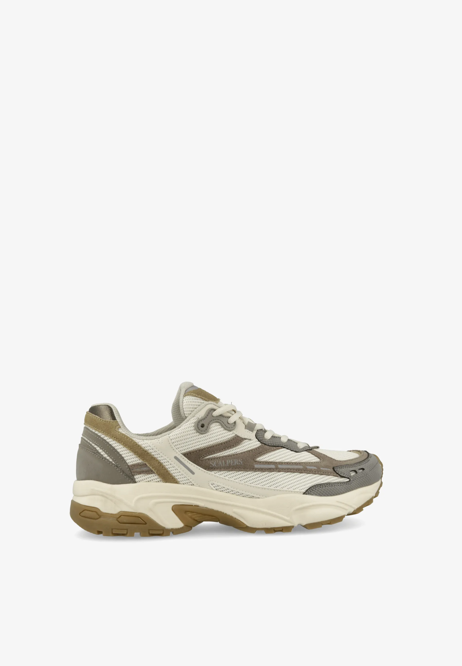 CONTRAST CHUNKY SOLE SNEAKERS