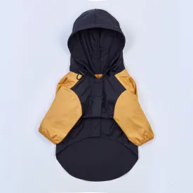 Contrast Thin Coat (Black & Yellow)