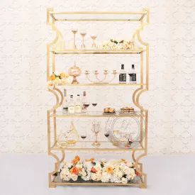 EGERIA Gold Sleek Wine Rack