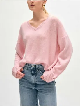 Featherweight Cashmere Cuffed Sweater