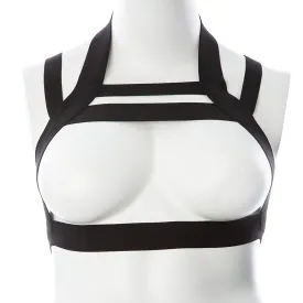 Gender Fluid Majesty Harness - XL-XXXL Black