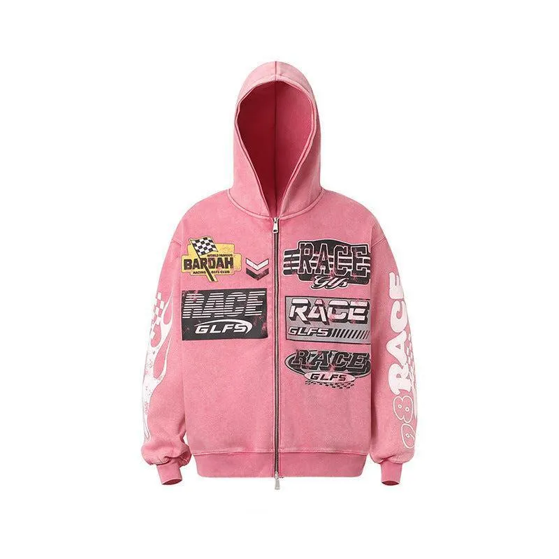 GLFS Stay Stylish with Our Functional High Street Hoodie Sweater Coat – Trendy Cool Design for Teenagers