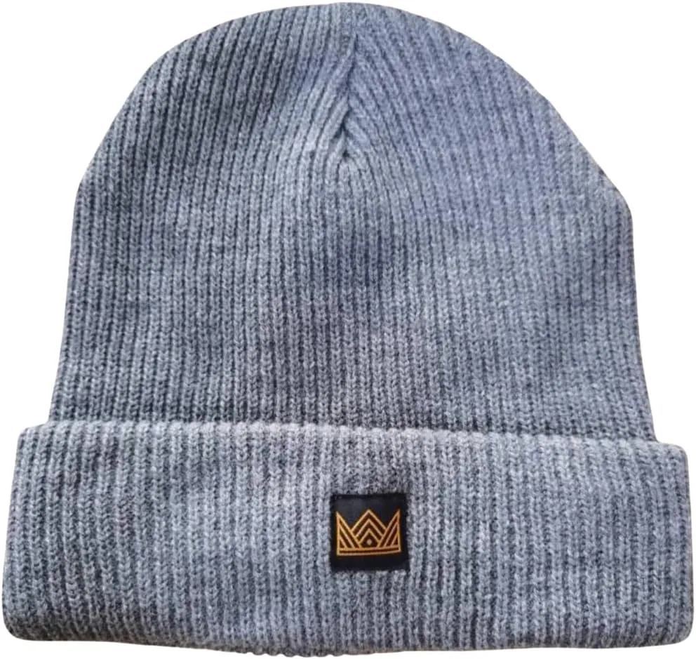 Gracie and Roo Beanie, Gaming, EMF Protection, Acrylic Knit Cuff, Silver Lining, Emf, 5g Shielding, Travel and Tech Wear.