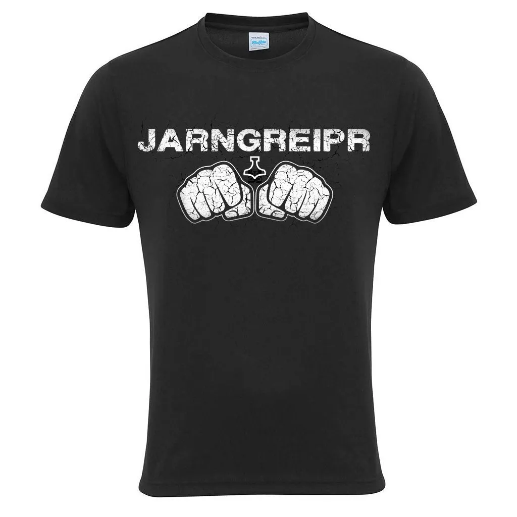 Gym Short-sleeve, Jarngreipr, Black