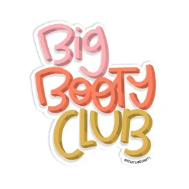 Hearts and Sharts - BIG BOOTY CLUB STICKER