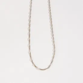 Howard's - Layer Me Twisted Chain Necklace - Silver, 20 Inch