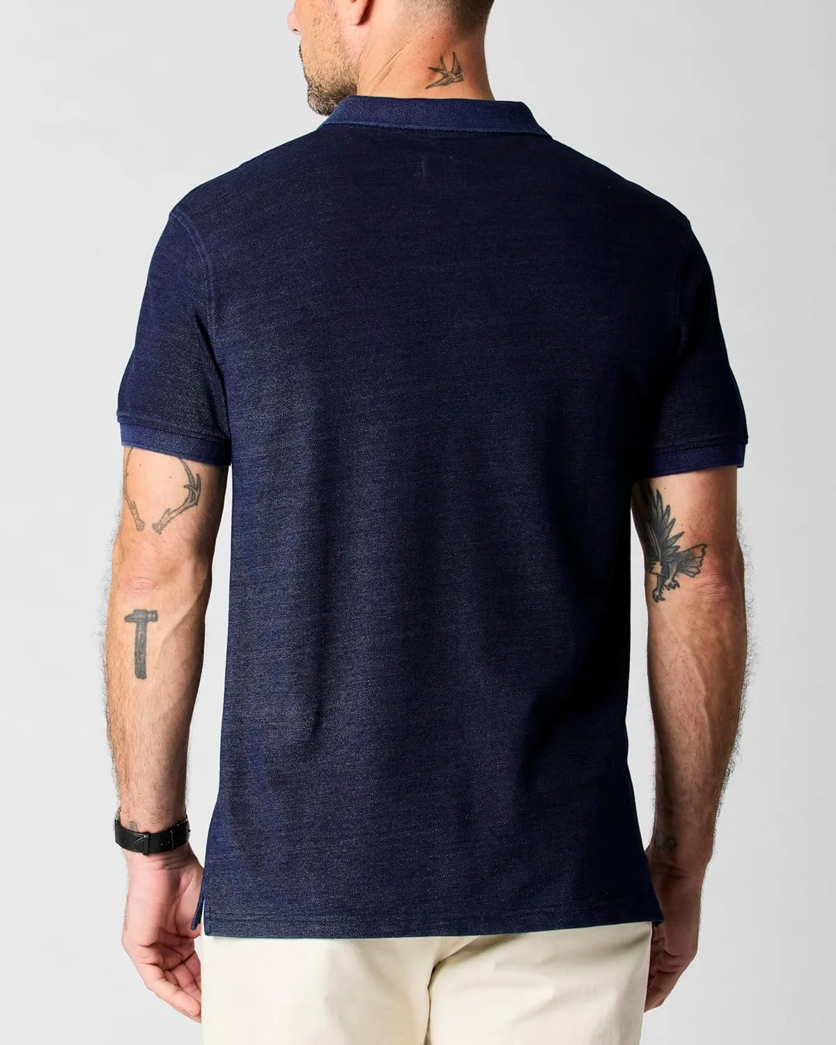Huckberry Flint and Tinder Pique Polo, Polo Shirts for Men