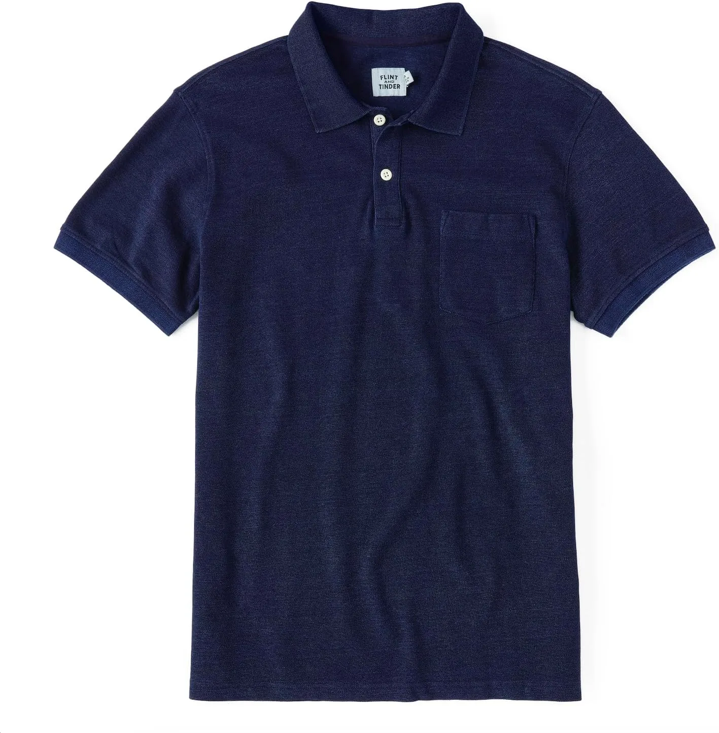 Huckberry Flint and Tinder Pique Polo, Polo Shirts for Men