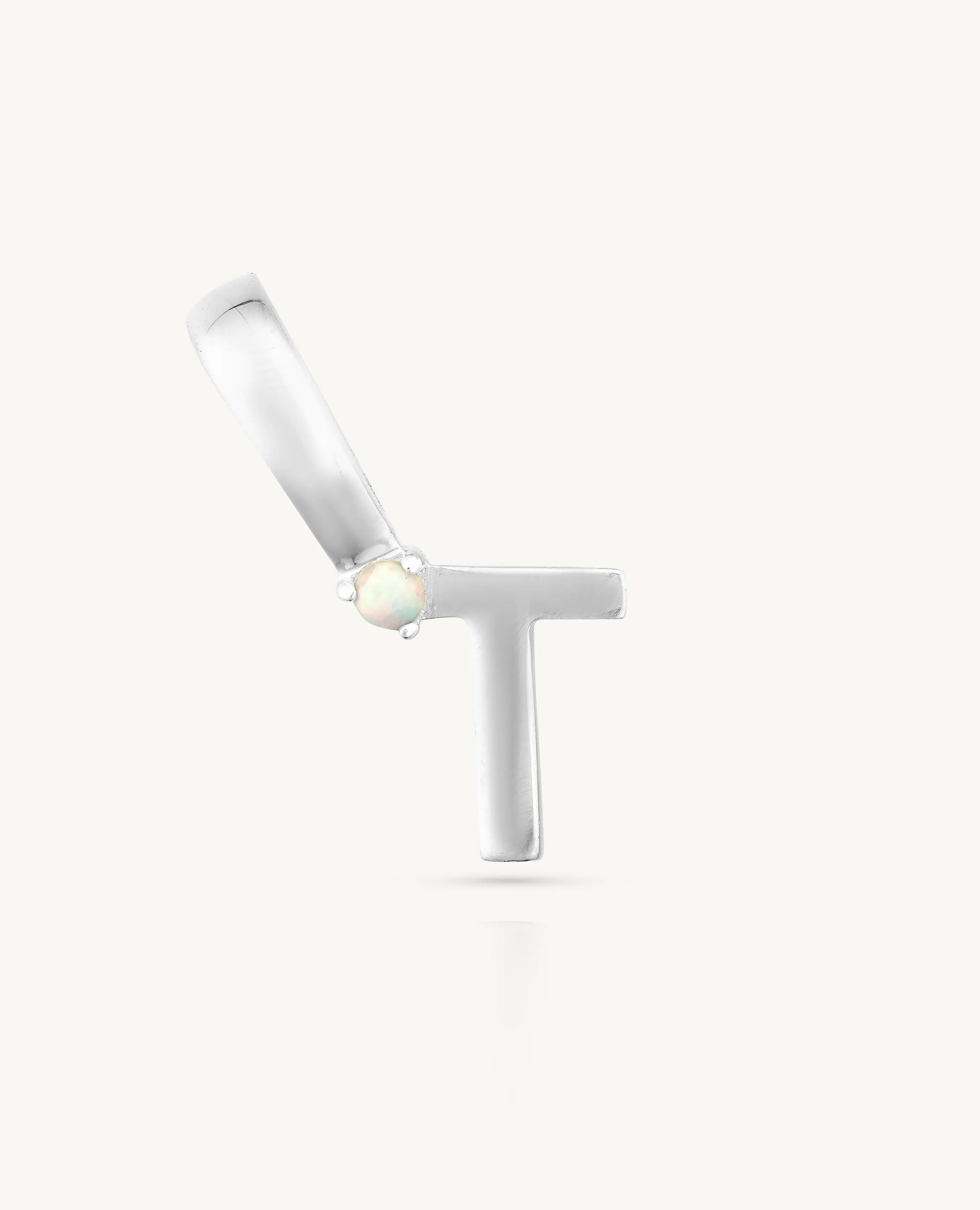 Initial Silver Charms