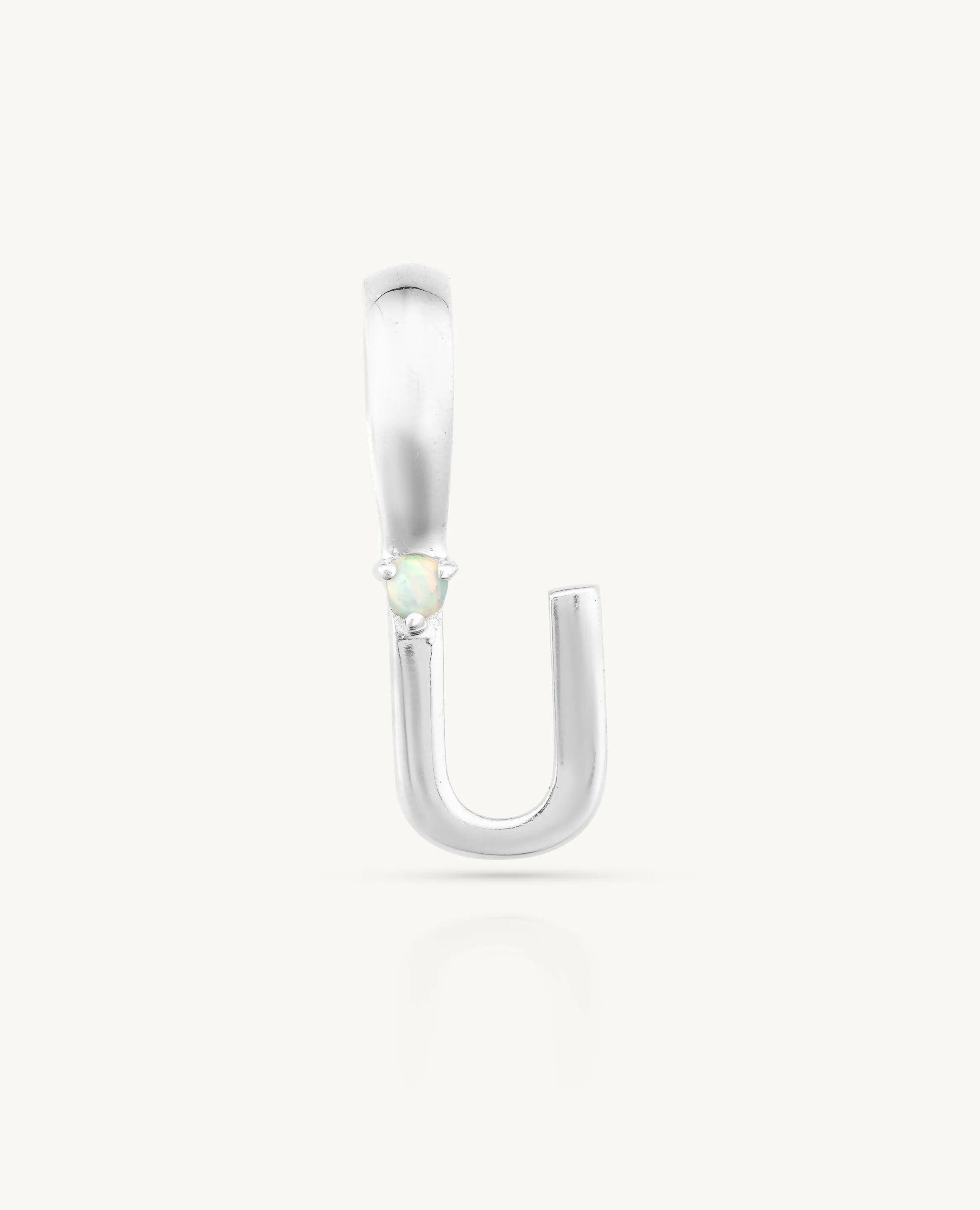 Initial Silver Charms