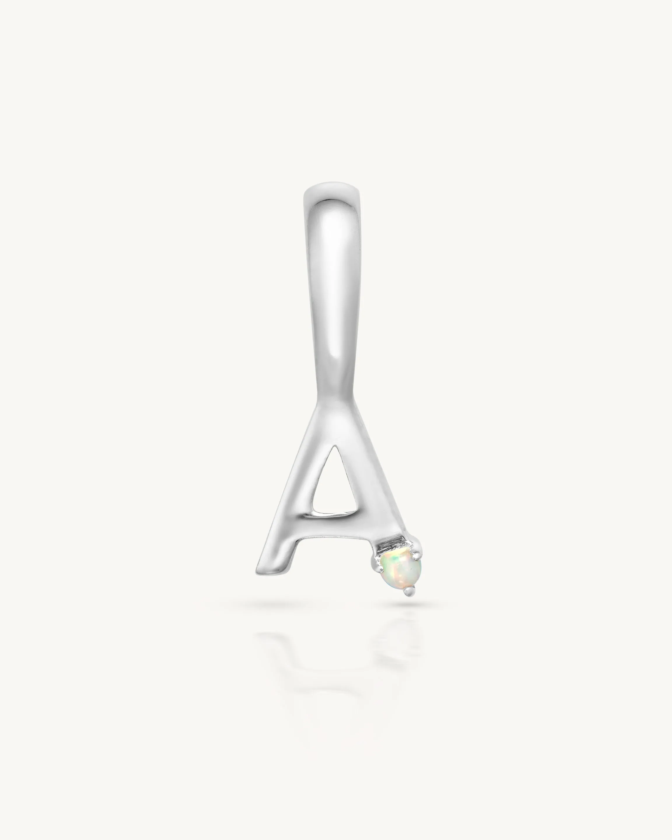 Initial Silver Charms
