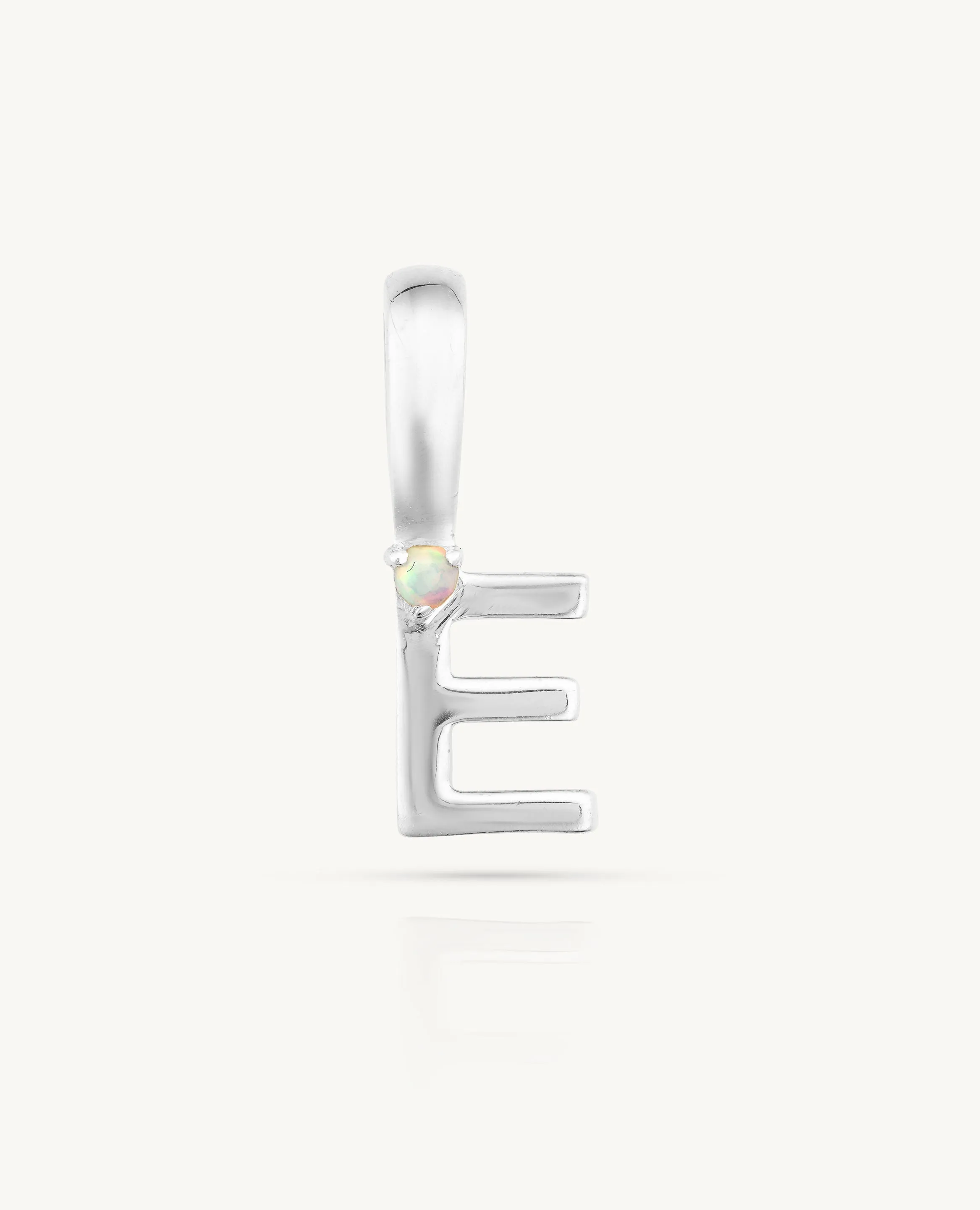 Initial Silver Charms