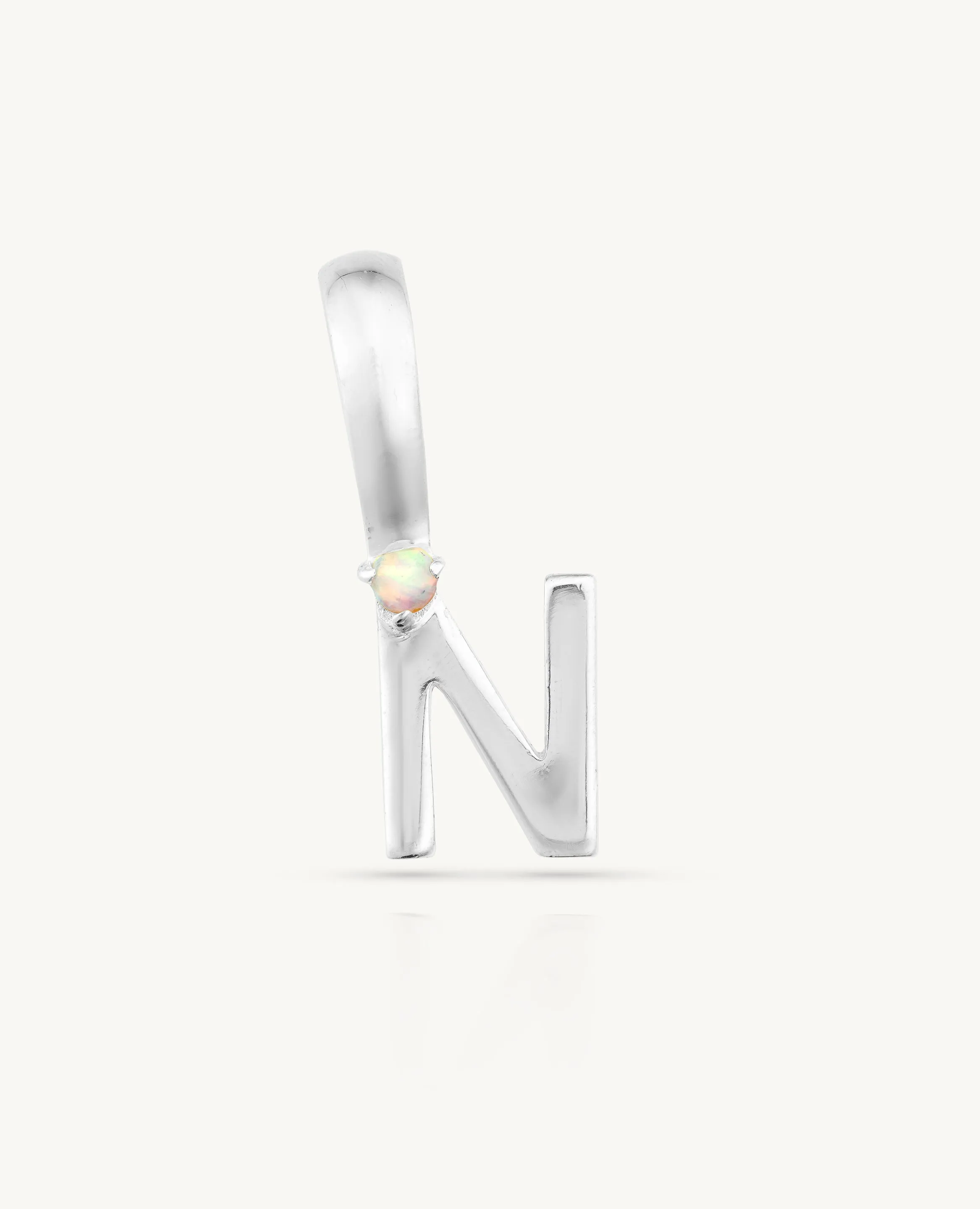 Initial Silver Charms