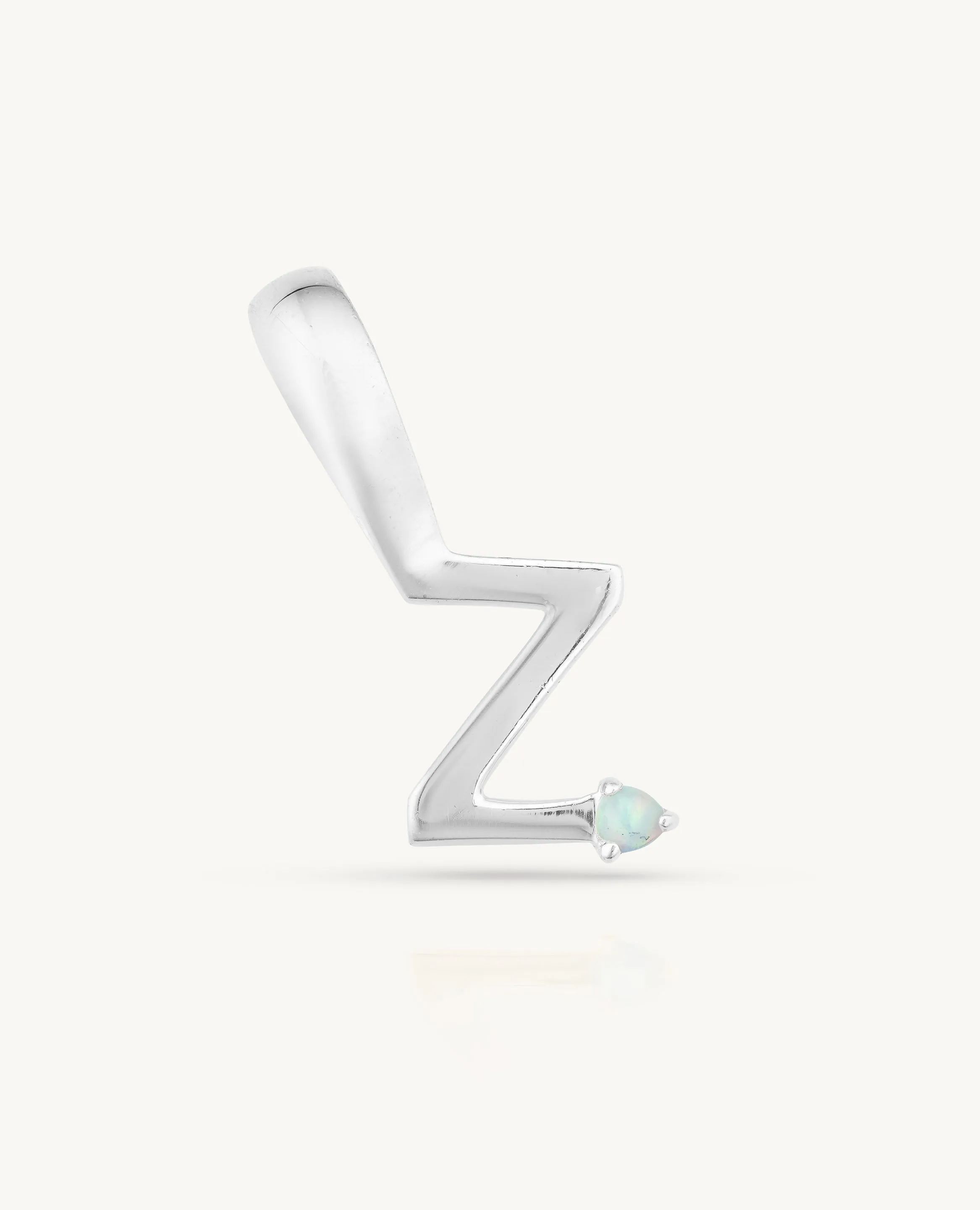 Initial Silver Charms
