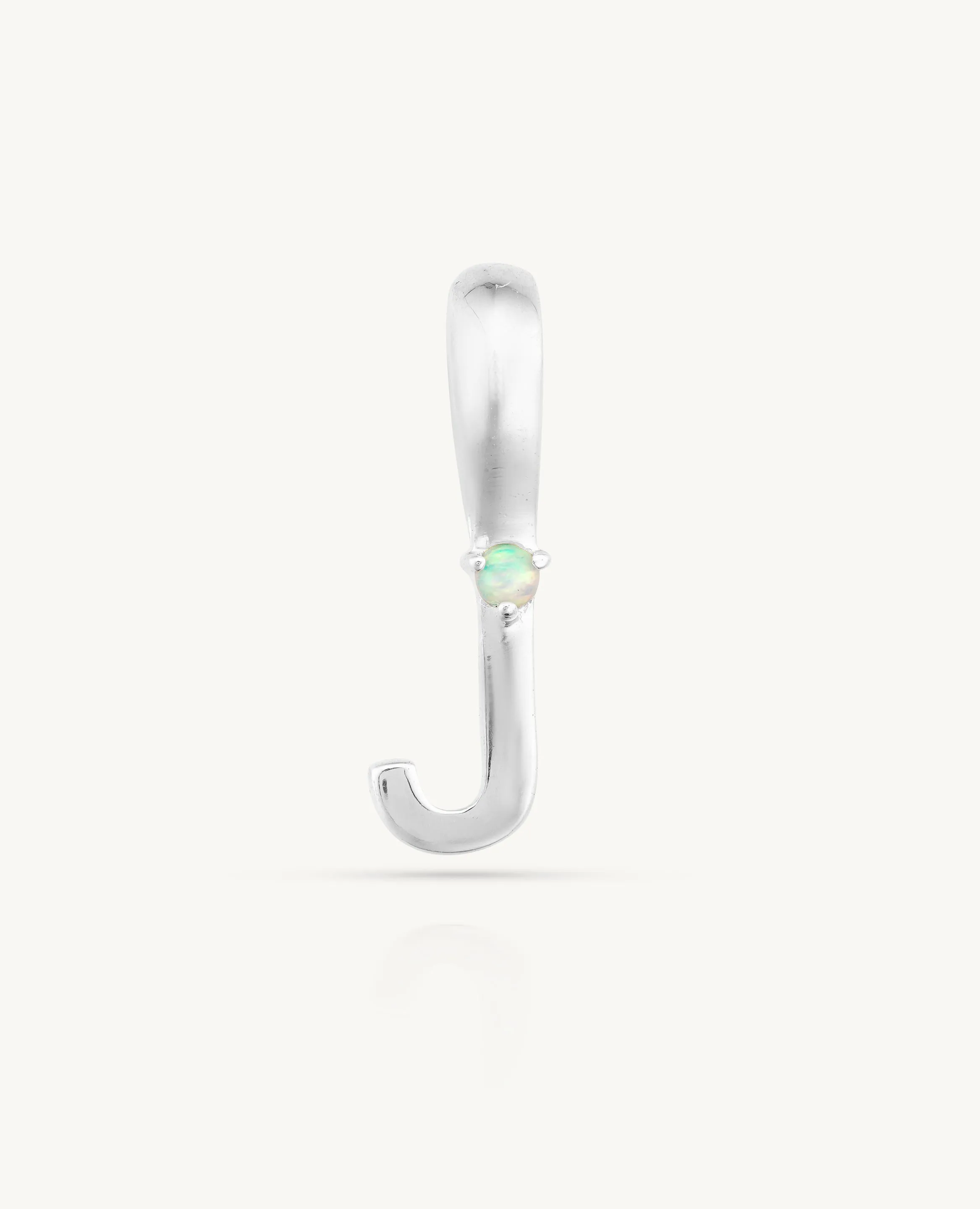 Initial Silver Charms