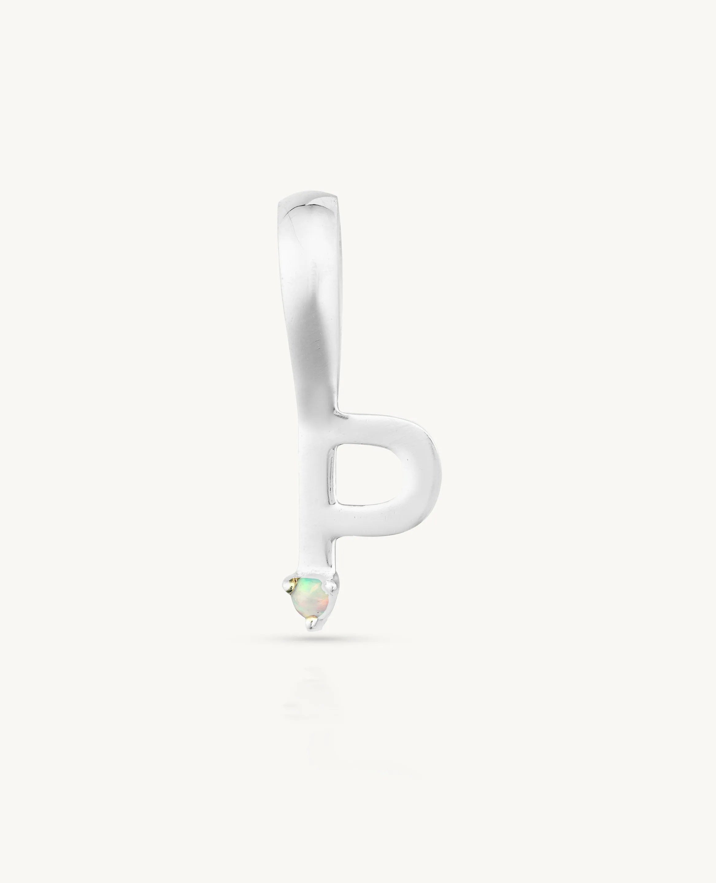 Initial Silver Charms