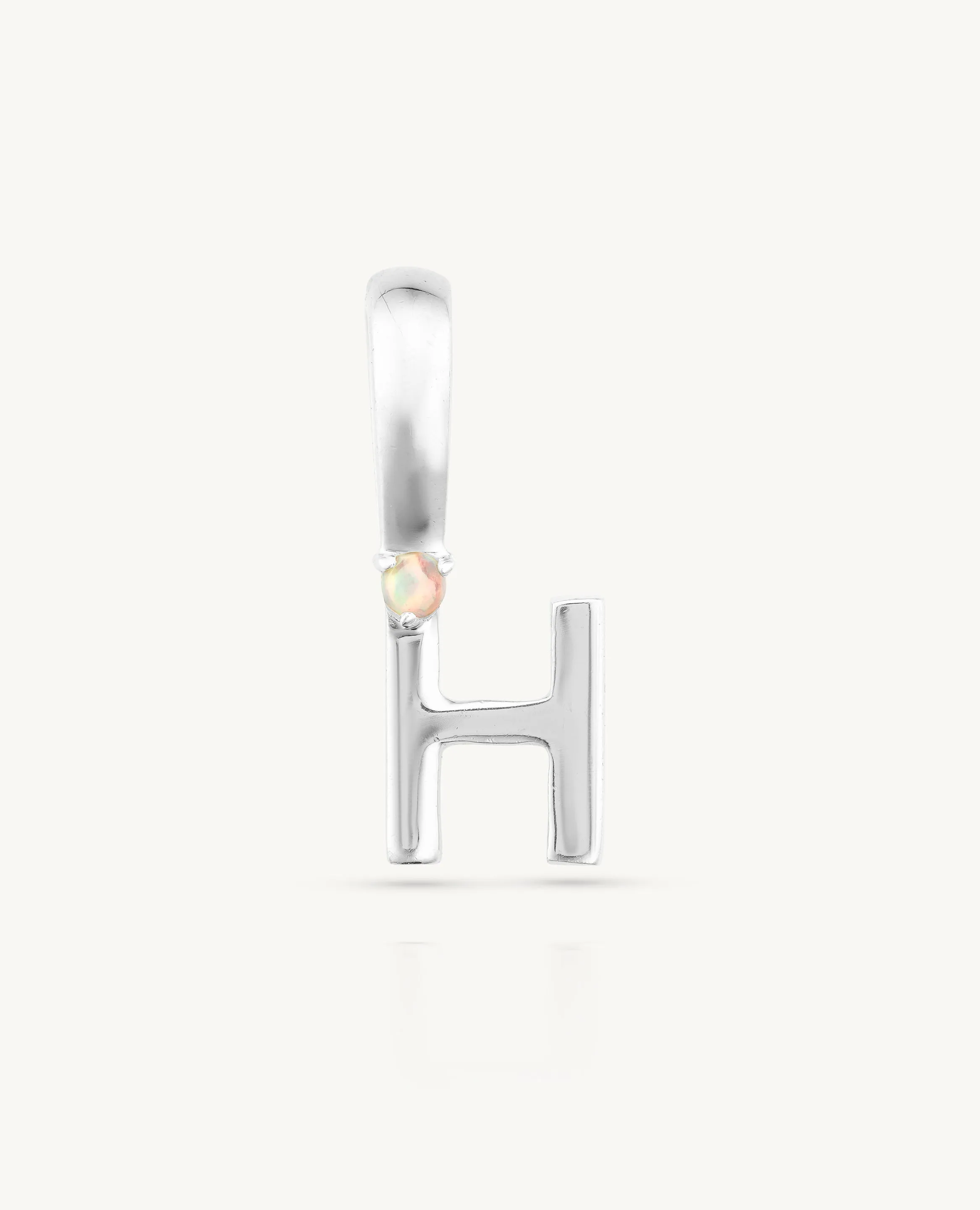 Initial Silver Charms