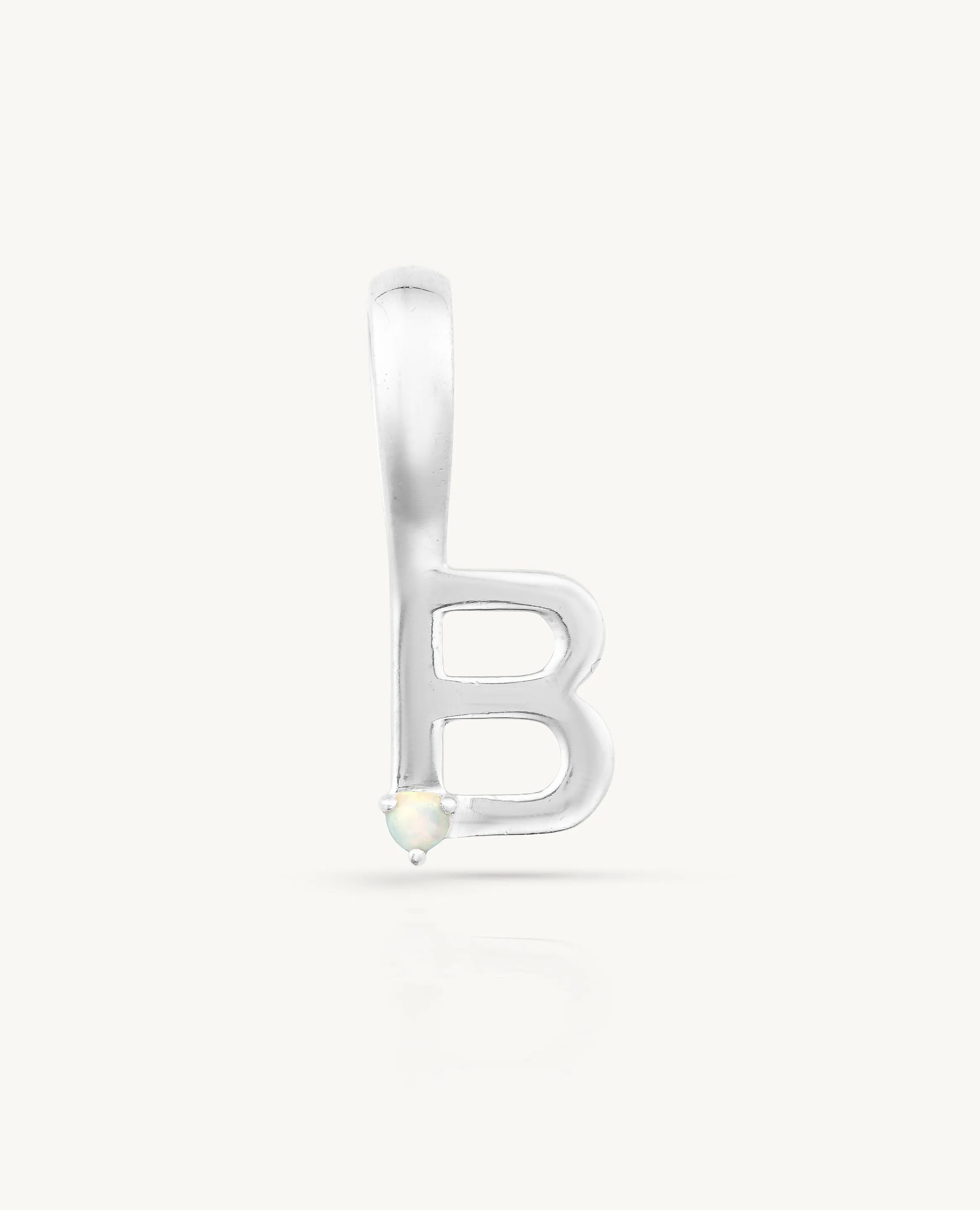 Initial Silver Charms