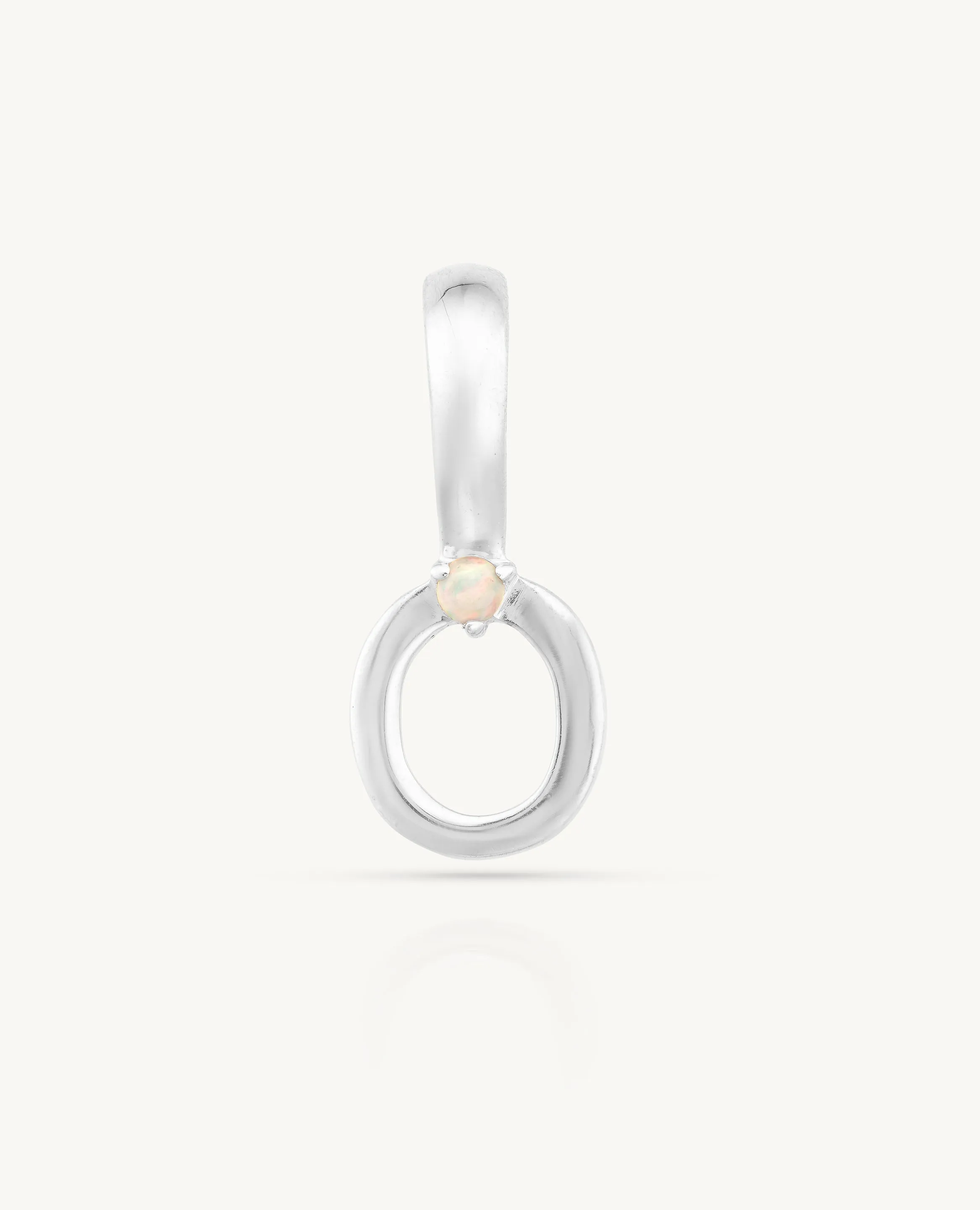 Initial Silver Charms