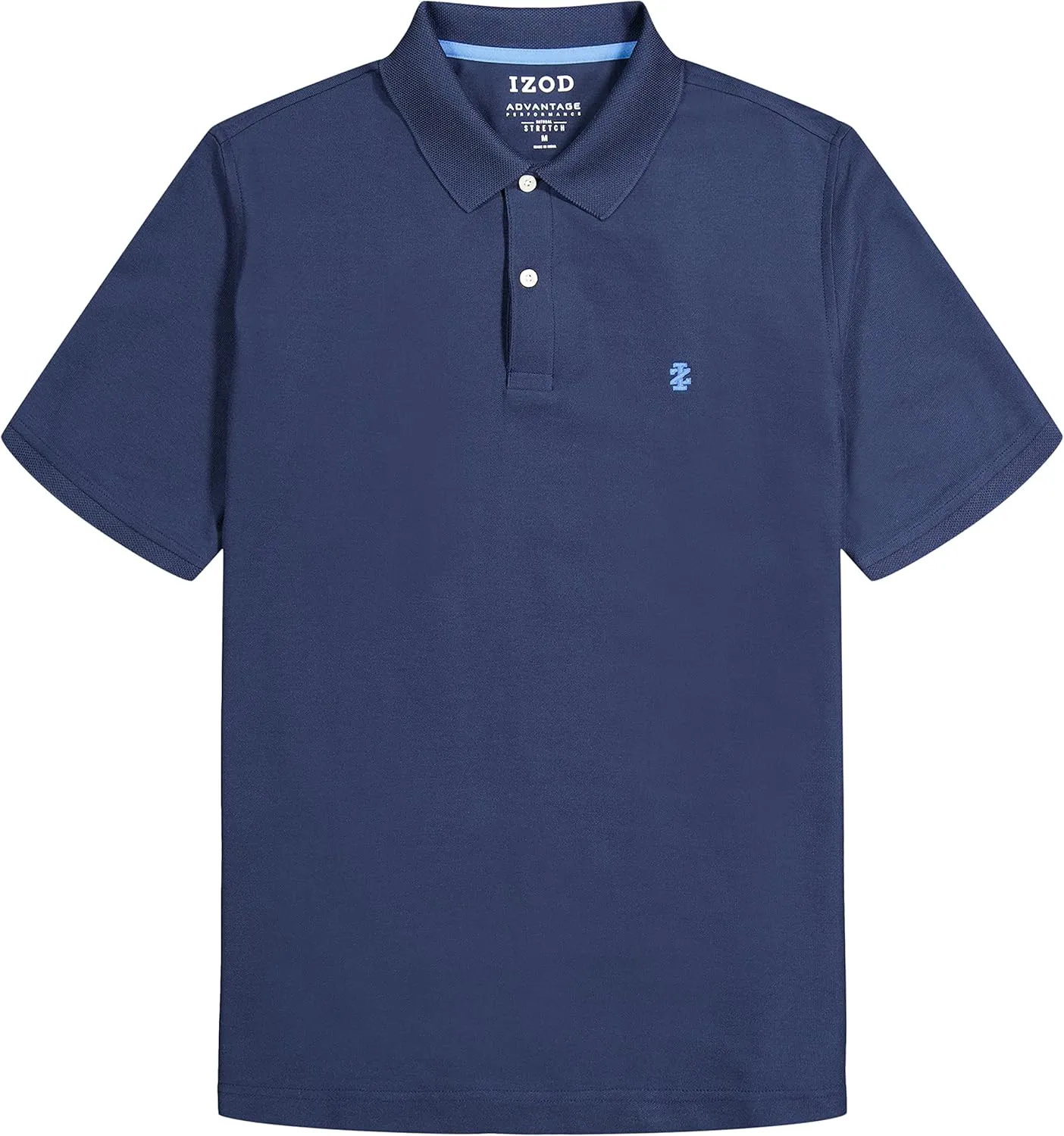 IZOD Men's Big and Tall Advantage Performance Short Sleeve Polo Shirt