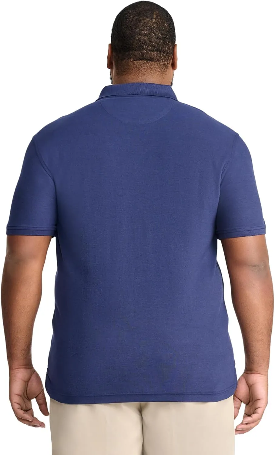 IZOD Men's Big and Tall Advantage Performance Short Sleeve Polo Shirt