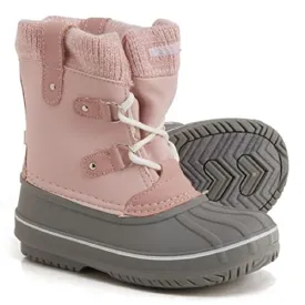 LONDON FOG Kid's Kent Road Snow Boots, Rose/Mauve, 7 Toddler