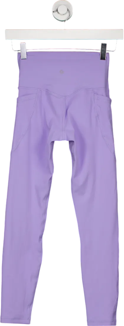 Lululemon Purple Align High-Rise Leggings UK 8