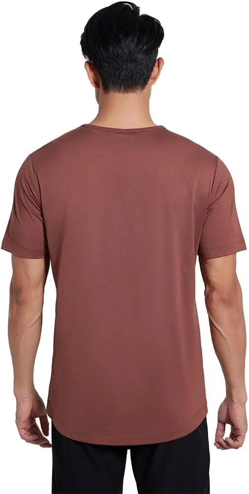Men's Athletic Short Sleeve T-Shirt - Performance Quick Dry, UPF 50  Sun Protection Lightweight Gym Workout Shirt