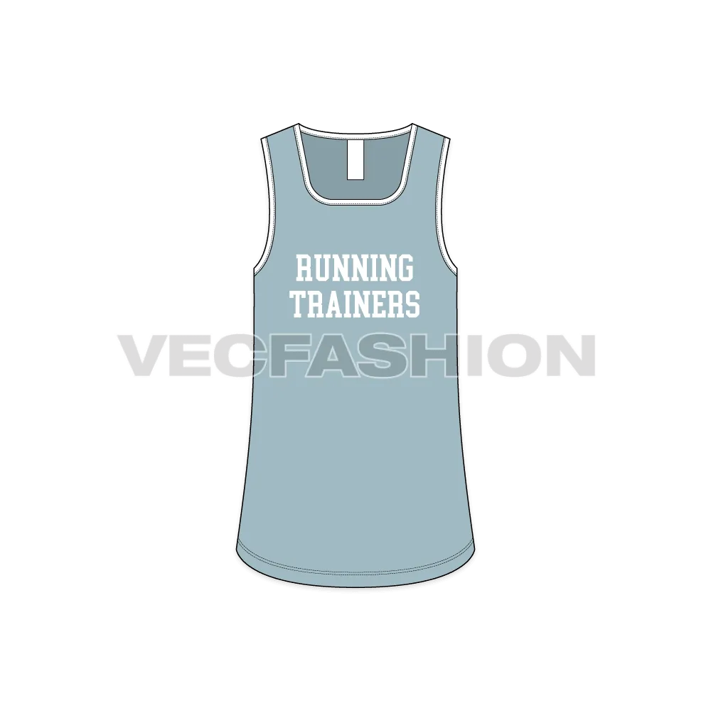 Mens Curved Hem Workout Top