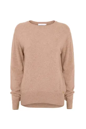 Mia Fratino Essential Crew-Swiss Oat 23511