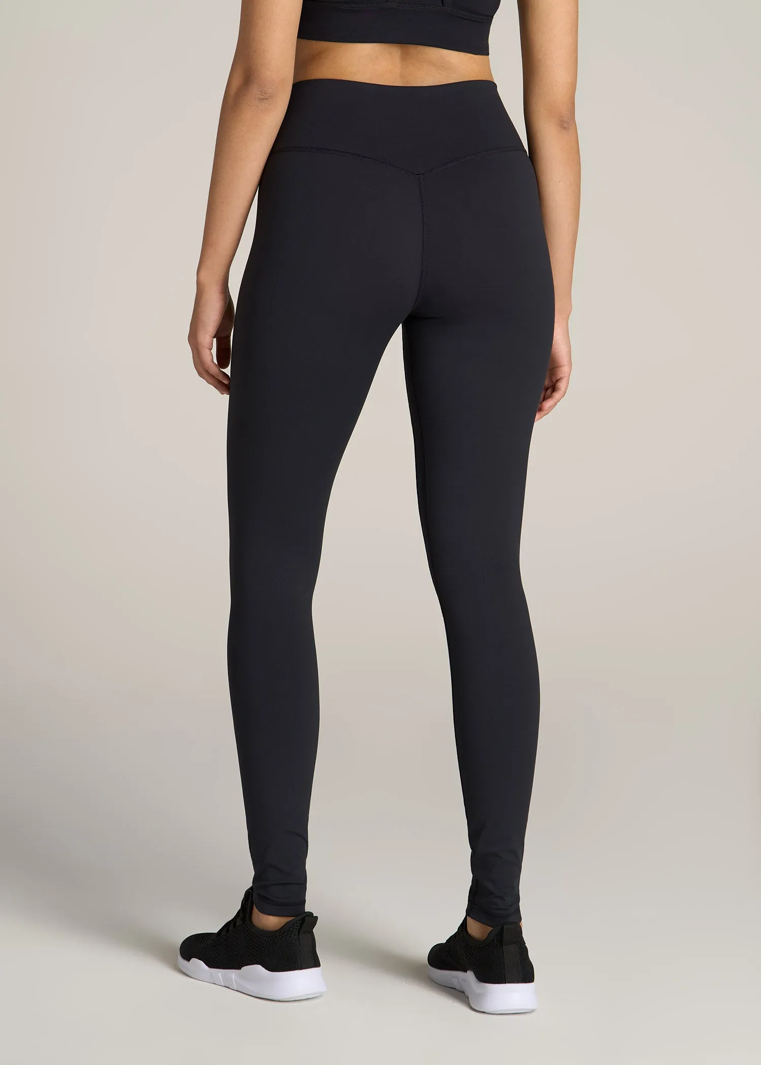 Movement High Rise Cheeky Leggings for Tall Women in Black