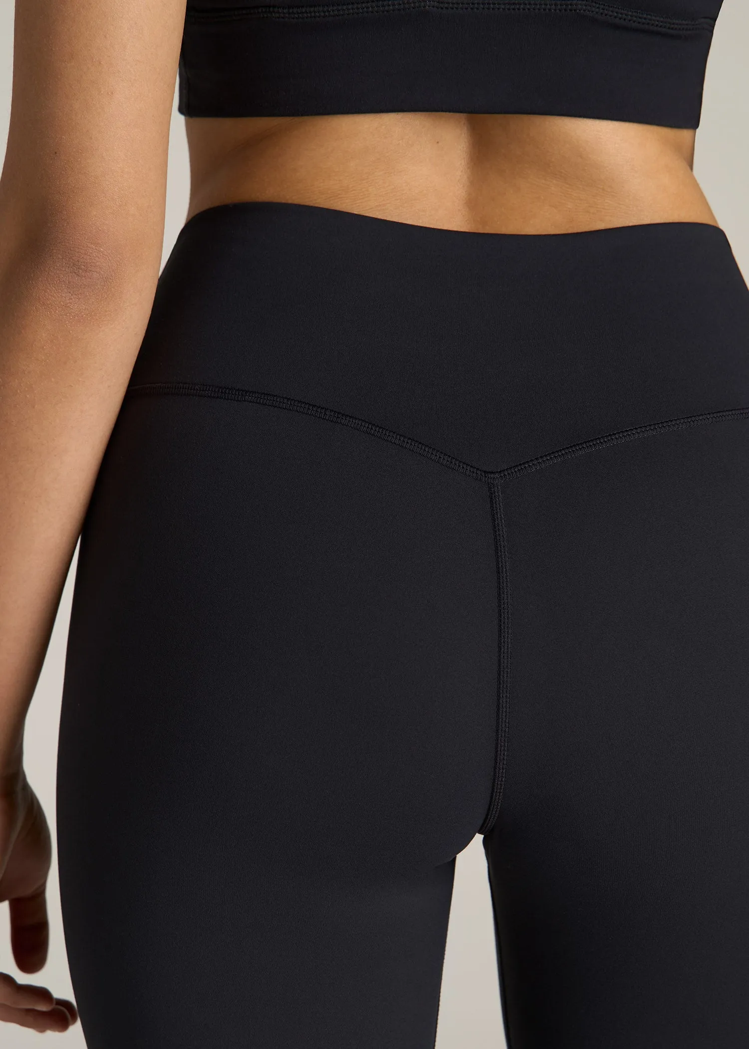 Movement High Rise Cheeky Leggings for Tall Women in Black