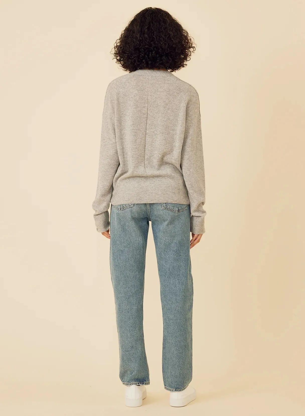 ONE GREY DAY SLOANE CASHMERE CARDIGAN