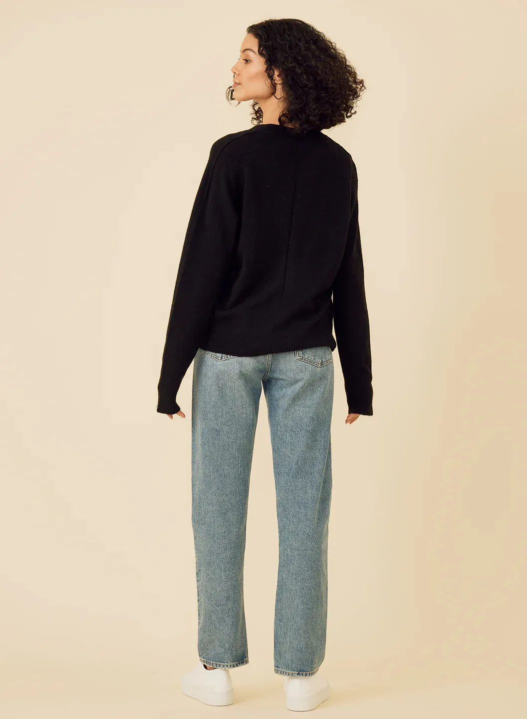 ONE GREY DAY SLOANE CASHMERE CARDIGAN