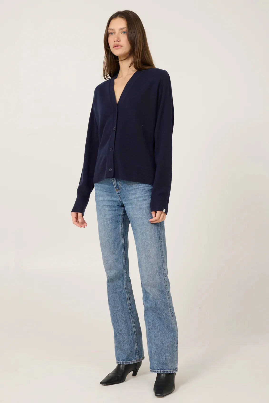 ONE GREY DAY SLOANE CASHMERE CARDIGAN