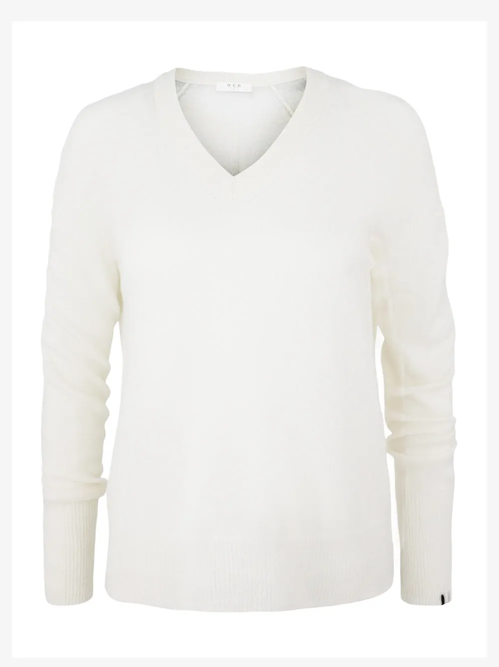 One Grey Day Sloane Cashmere V-Neck Sweater (More Colors)