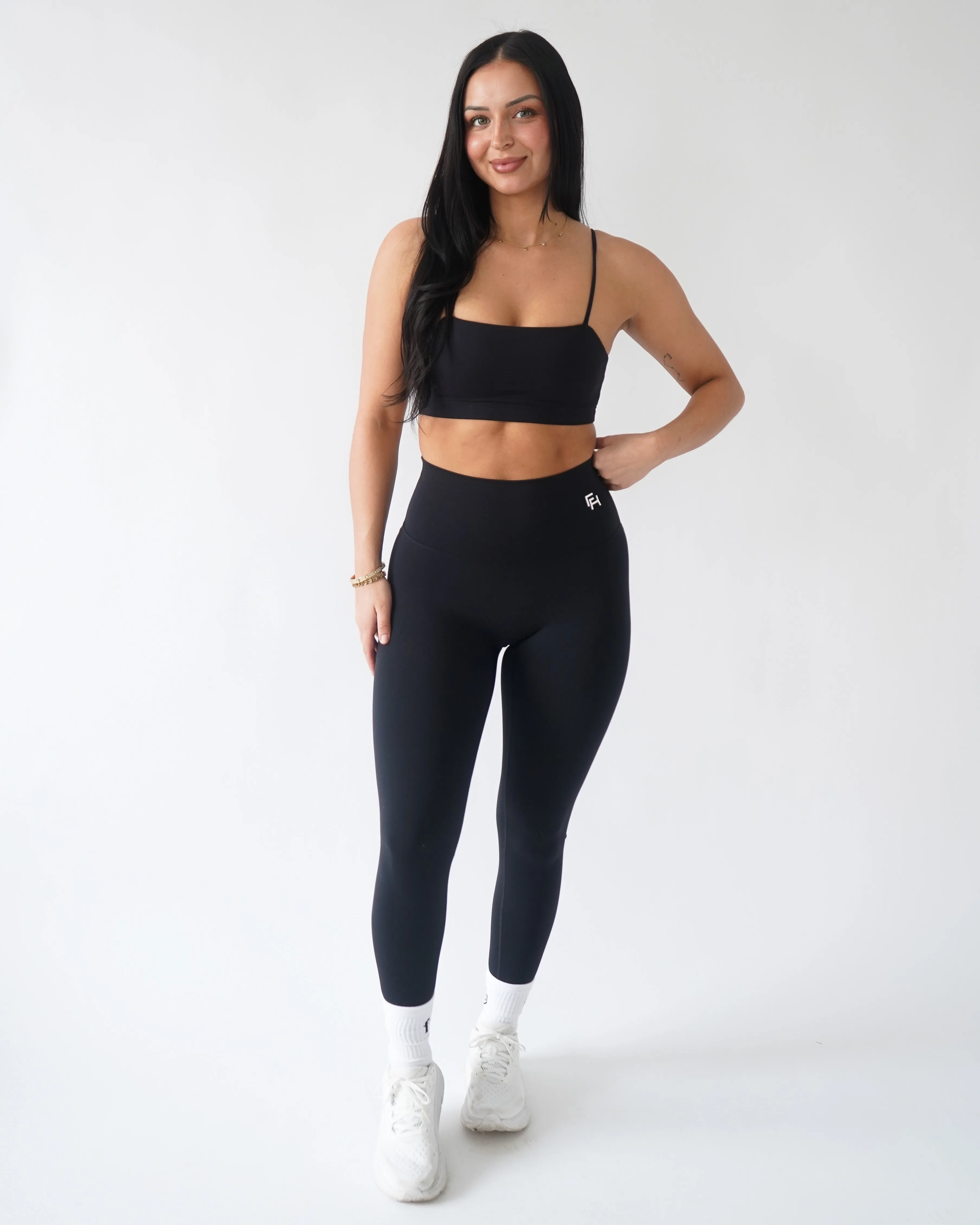 Onyx High Rise Leggings - Black