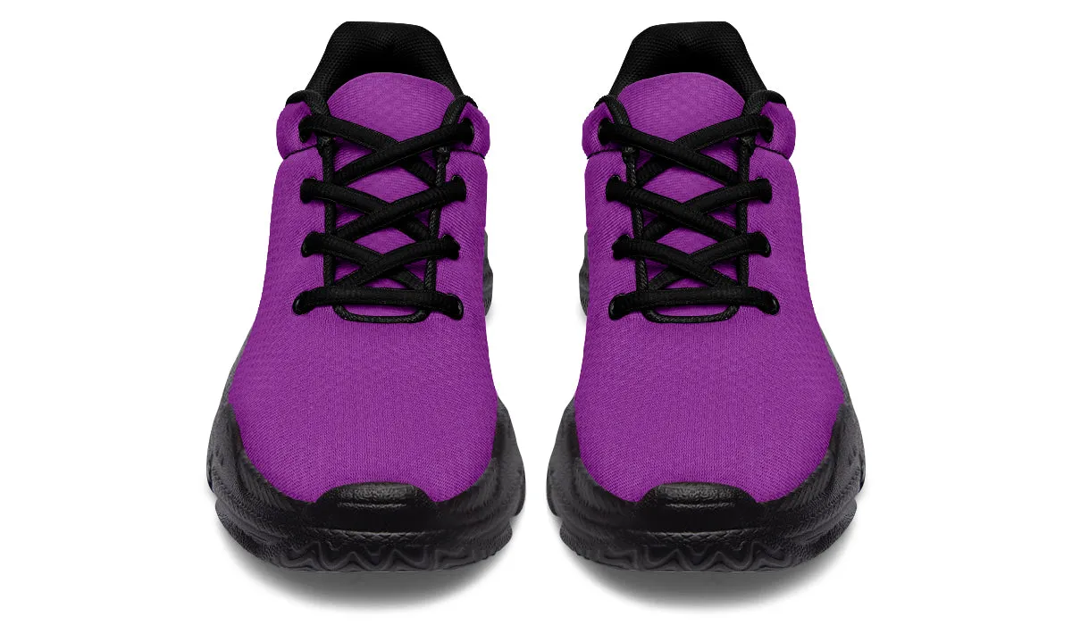 Purple Reign Chunky Sneakers